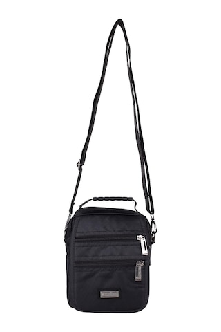 Mergenshoes Svn Sv65 Siyah Polyester Kumaş Erkek El Omuz Çantası Siyah