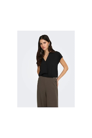 Jdylion Life S/s Top Wvn Noos Kadın Bluz 15249287 Siyah
