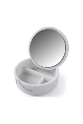 Yargıcı Polyresin Yuvarlak Takı Kutusu 17x7 Cm 26knha1046m St