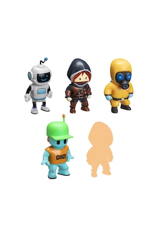 Pmı Stumble Guys 5 Li Figür Set Sg2240 Model 5 Diğer