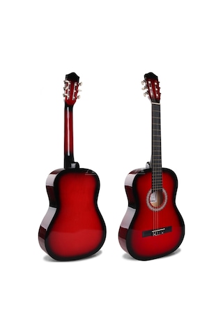Arriva Tam Boy 4/4 Klasik Gitar Seti 39''  Kırmızı