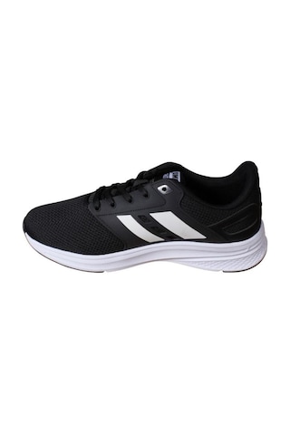 Jump Erkek Siyah Beyaz Fileli Memory Taban Sneaker Spor Ayakkabı Siyah