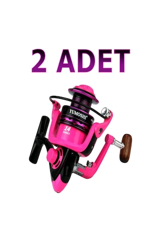 Yumoshi Oe 6000 Pembe 2'li Set Metal Kafa 13+1 Bilye