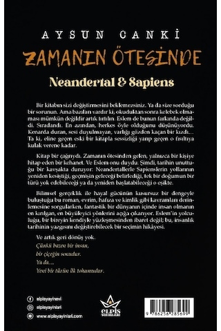 Zamanın Ötesinde Neandertal & Sapiens- Aysun Canki- Elpis Yayınları
