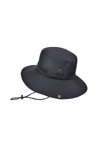 Erkek Balıkçı Şapkaları Açık Hava Güneş Koruması Balıkçı Şapkaları Siyah