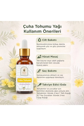 Çuha Tohumu Yağı 10 Ml %100 Saf Diğer