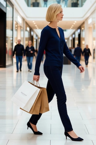 Benerly Kadın Premium İplik Fitted Vücuda Oturan Triko Hırka Uzun Kollu D Lacivert