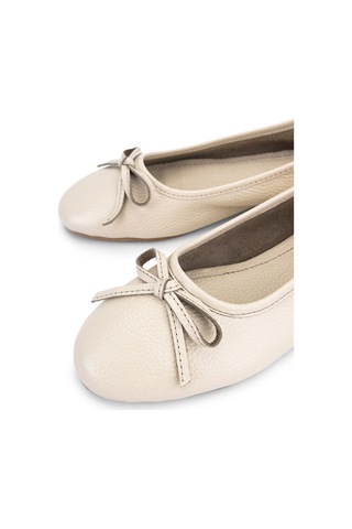Tamer Tanca Kadın Suni Deri Bej Floter Babet Ayakkabı 1193 4036 Bn Ayk Y26 Bej Fltr