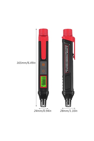 Springsun Habotest Ht56 Kalem Tipi Gaz Kaçak Dedektörü Sesli Ve Görsel Alarmlar Son Derece Hassas Koklayıcı Doğal Gaz Dedektörü