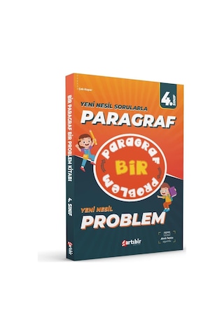 Artıbir Yayınları 4. Sınıf Paragraf Problem Soru Bankası Artıbir Yayınları 4. Sınıf Paragraf Problem Soru Bankası