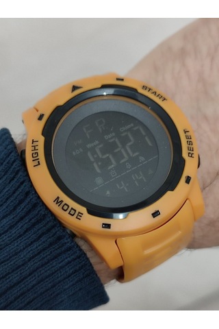 Quamer Erkek Kol Saati Dijital Su Geçirmez 2185 Sarı
