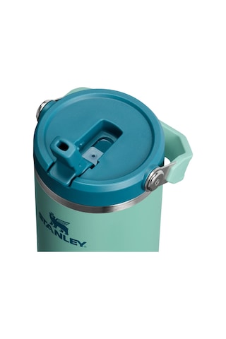 Stanley The Iceflow Flip Straw Pipetli Termos Bardak 0.89 Lt / Spring Green Yeşil
