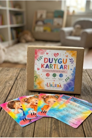 Duygu Kartları Çocuklar İçin | Duygu Tanıma, Duygu İfade Etme ve Empati Oyunu | Eğitici Kart Oyunu | 3+ Yaş