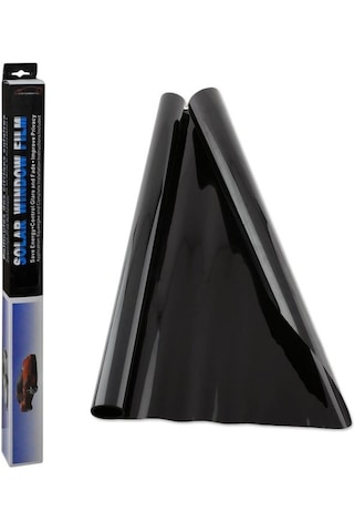 Oscar Cam Filmi 50 CM X 6 Metre Siyah Black Solar BK-20
