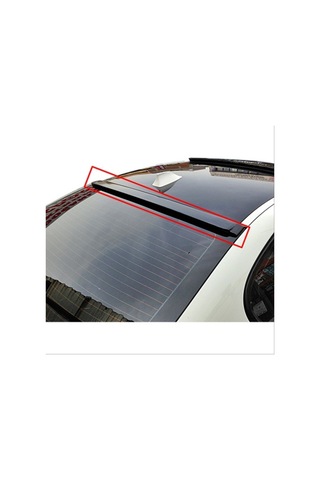 Bmw g30 cam üstü spoiler piano black 2017+