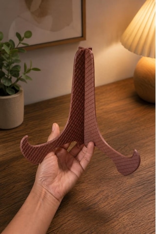 Tabak Ayağı Dekoratif Tabak Standı 18x18 Cm 3,8 Cm Kalınlık Dayanıklı Sunum Standı