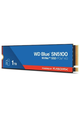 Wd Blue Sn5100 1tb Wds100t5b0e 7100/6700mb/s Pcıe Gen 4.0 M.2 2280 Nvme Ssd 1tb