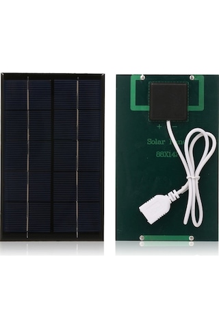 Trendooze Hafif Katlanabilir Güneş Şarj Cihazı: 5v Usb, Kamp & Acil Durumlar İçin