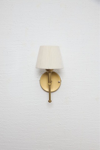 Bohem Hasır Süet Kadife El Yapımı Beyaz Ledli Aplik Krem