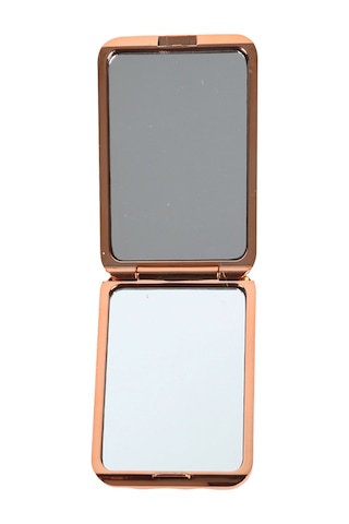 Nascita Parlak Kare Çanta Tipi Makyaj Aynası Nasayna00048ch Bronz