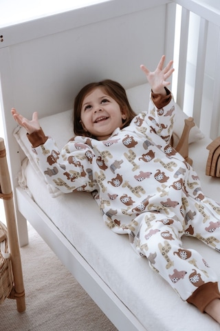 Lilabio Kız Erkek Çocuk %100 Pamuk 1.5 Tog Desenli Uyku Tulumu Animal Çok Renkli