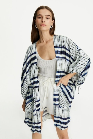 N23yn11078 Nocturne Kimono Varyant Çok Renkli