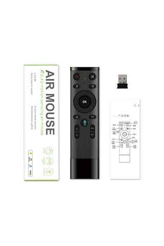 Maiyame Q5+ 2,4g Ses Hızı, Akıllı Tv Set Üstü Kutusu İle Uzaktan Hava Kontrolü Q5+ 17 Teknoloji Uzaktan Kumanda