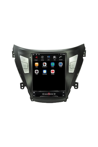 Hyundai Elantra Android 10 Multimedya Carplay 8gb Ram + 128gb Hdd Navigasyon Tesla Ekran