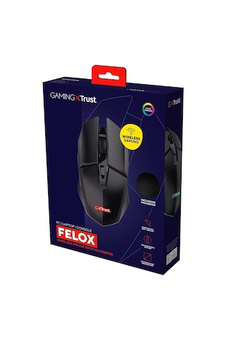 Trust Gxt112 Felox Gaming Mouse+mpad-syh