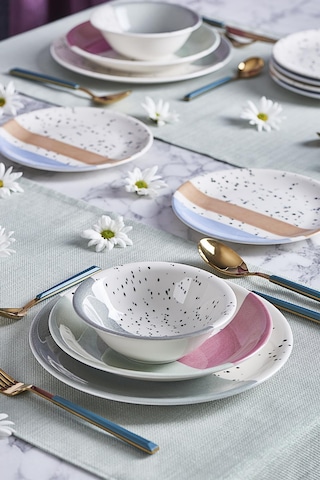 Neva N3265 İzgi 24 Parça Yemek Takımı