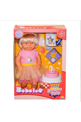 40021 Bebelou Doğum Günü Bebek 40 Cm Standart