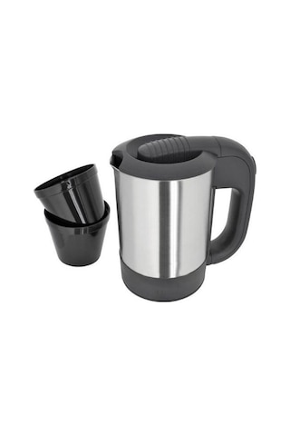 Geeksen "küçük Ve Taşınabilir 0.5l Seyahat Çaydanlığı - 600w Hızlı Isıtma, Paslanmaz Çelik"