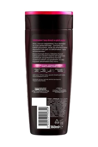 Elseve Komple Direnç Dökülme Karşıtı Şampuan 360 Ml