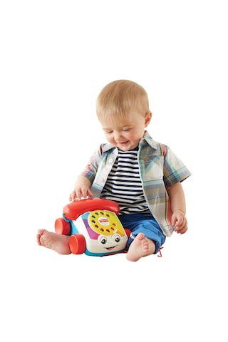 Fisher  Price Eğitici Sürüklenebilr Çevirmeli Geveze Telefon Fgw66