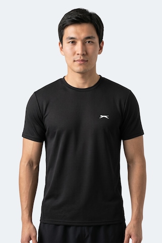 Slazenger Hıjack I Erkek Siyah Tişört