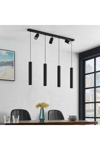 Archio Dört'lü Spot Ledli Sıralı Sarkıt Avize Çok Renkli