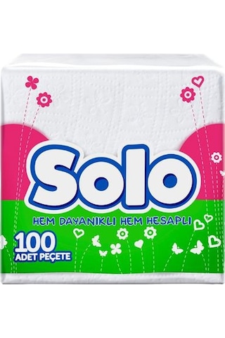 Solo Süper Peçete 100'lü 24 Paket