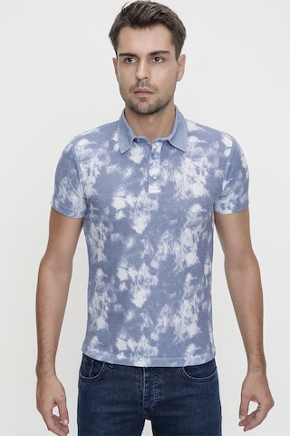 Efor Ts 798 Slim Fit Mavi Spor T-shirt Mavi