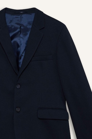 Defacto Slim Fit Dar Kesim Blazer Ceket F7690ax25aunv64 Lacivert