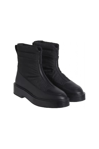Calvin Klein Concave Welt Naylon Tamamı Baskılı Kadın Siyah Bot Yw0yw02073-beh Siyah