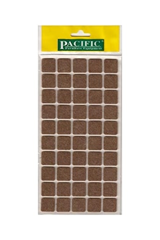 Yapışkanlı Keçe Zemin Koruyucusu 20x20 Mm Çok Renkli