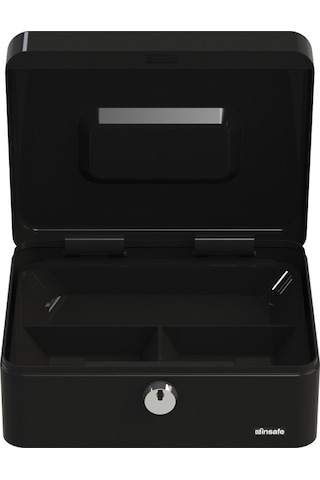 İnsafe ISCYFC20 Büyük Boy Bozuk Para Kasası Siyah