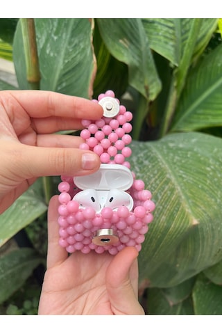 Airpords Kılıfı Pembe