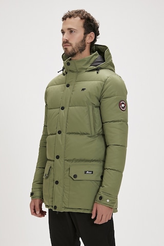 Bad Bear Colonel Puffer Thyme Yeşil Erkek Kapüşonlu Mont-soluk Yeşil