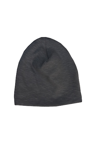 Luess Çocuk Unisex Fitilli Kışlık Bere Antrasit Melanj