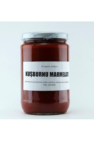 Silifke Sepeti Yöresel Ev Yapımı Kuşburnu Marmelatı 720 G