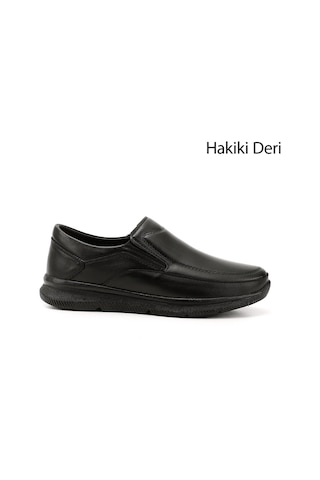 Gönderi(R) Gönderi R Erkek Siyah Hakiki Deri Comfort Ayakkabı Ddma79542132 Siyah