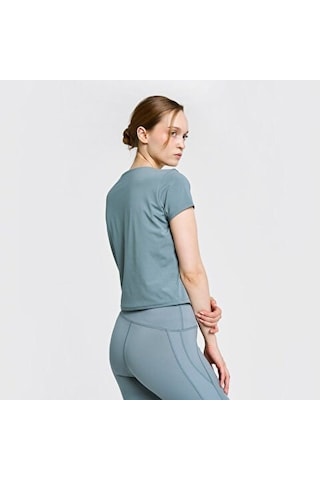 Lescon Kadın Antrenman Kısa Kol T-shirt 26b-2056 Yeşil