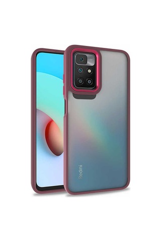 Xiaomi Redmi 10 Kılıf Zore Flora Buton,Kenar Çevresi Renkli Kılıf