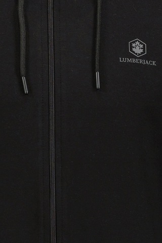 Lumberjack Erkek Sweatshirt Basıc Fzh Sn72 396278 Siyah